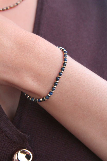 Bracelet pierres naturelles LAPIS LAZULI