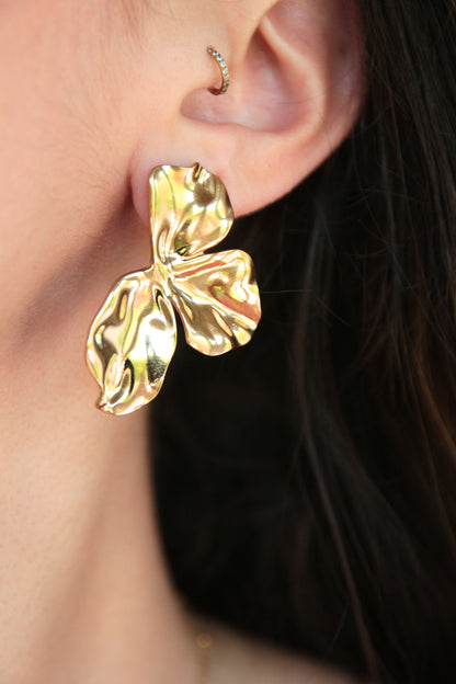 Boucles d'oreilles pétales - TIANA