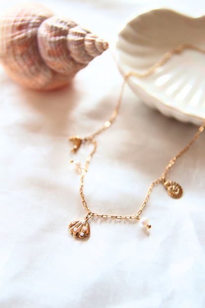 Collier breloques été - VAHINA
