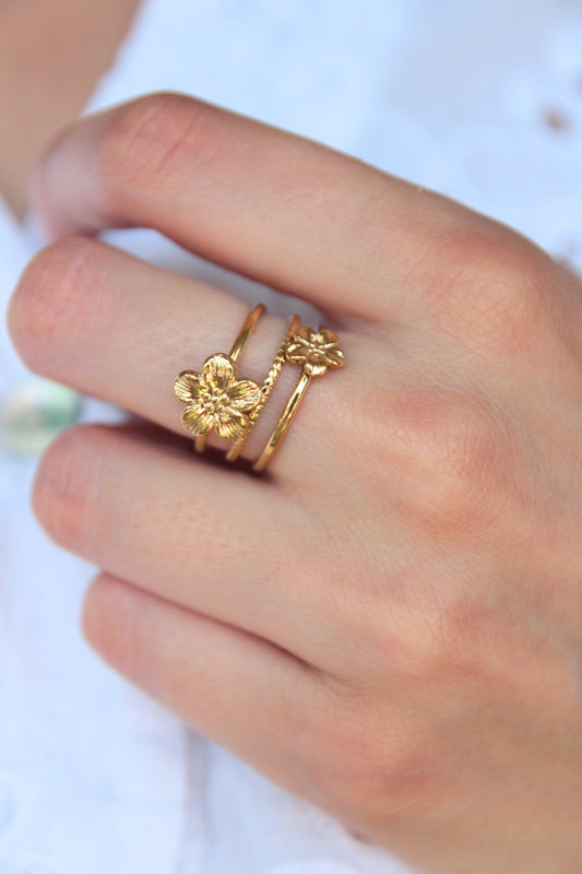 Bague fleurs - MONOI