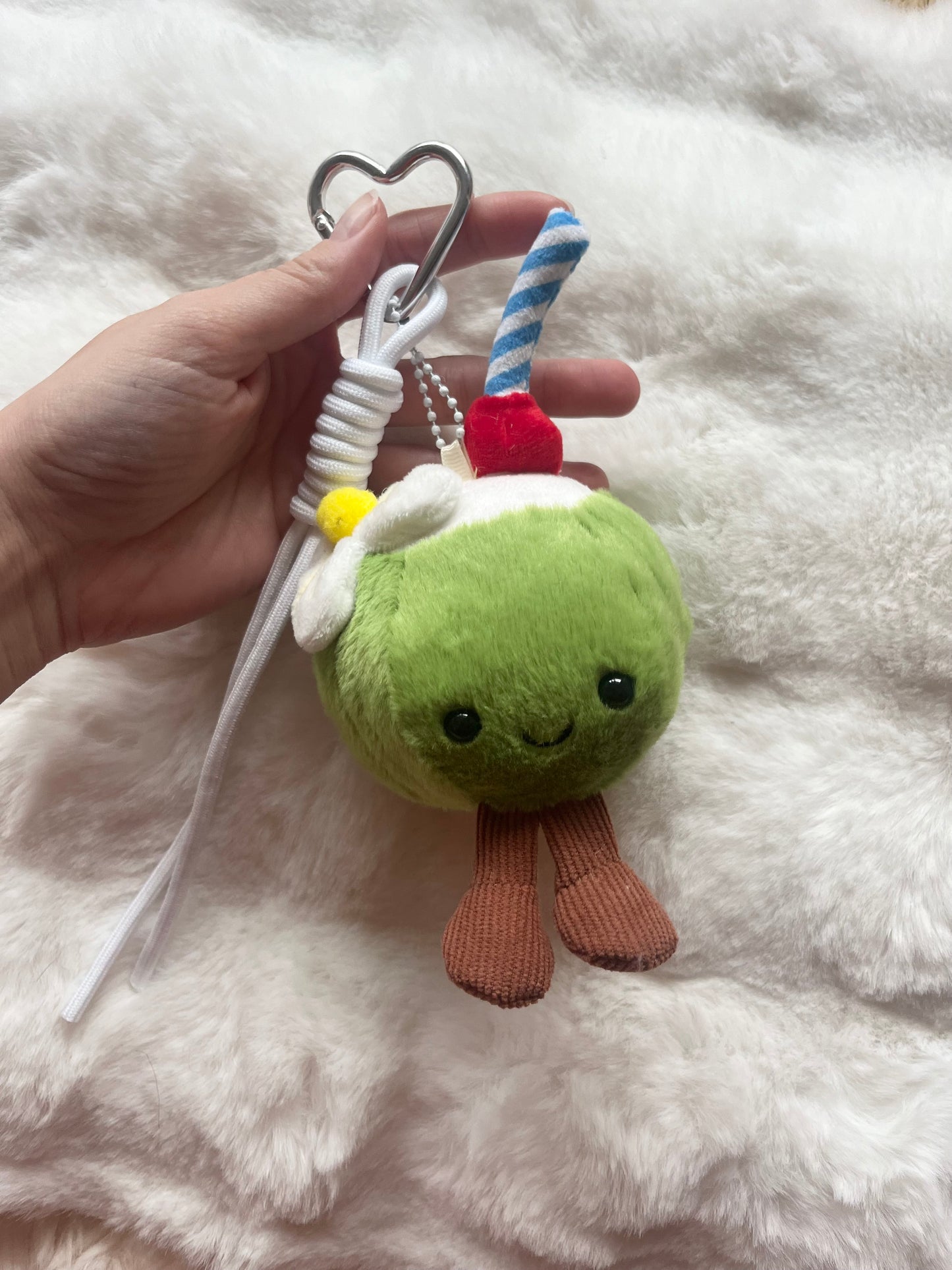 Grigri peluche noix de coco