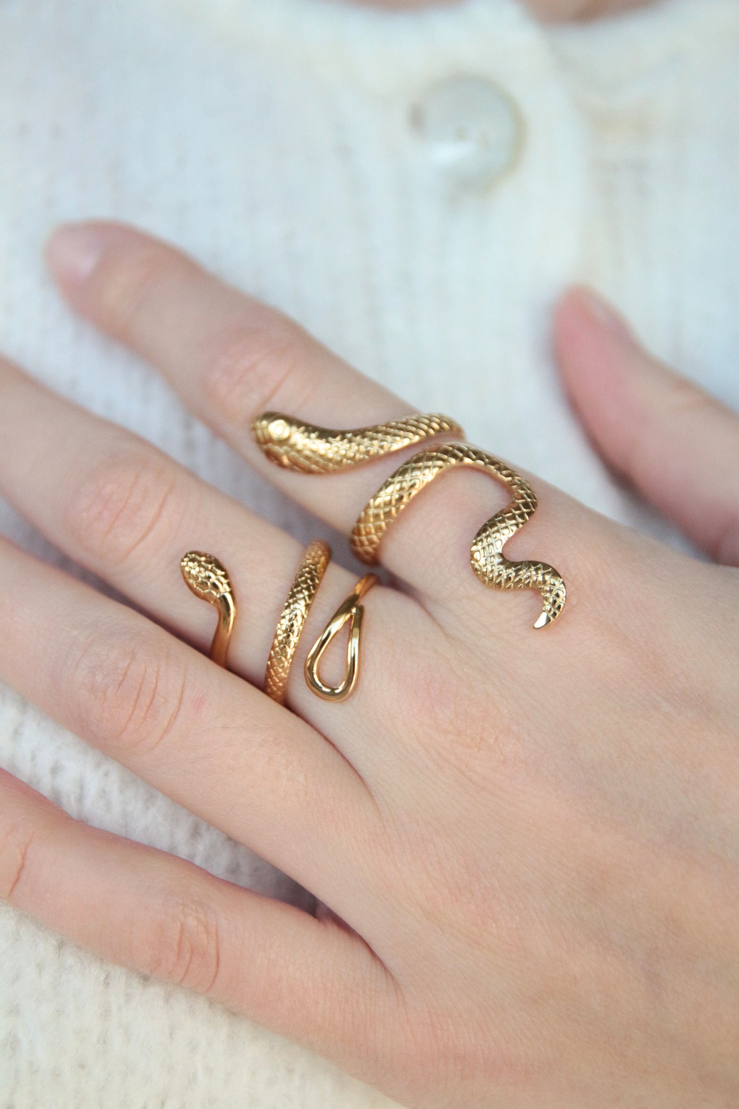 Bague serpent - SNAKE