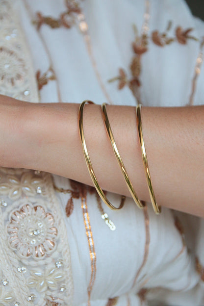Bracelets joncs 3 pièces  - RAYA