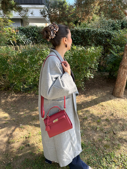 Sac bandoulière classy rouge - HANNA