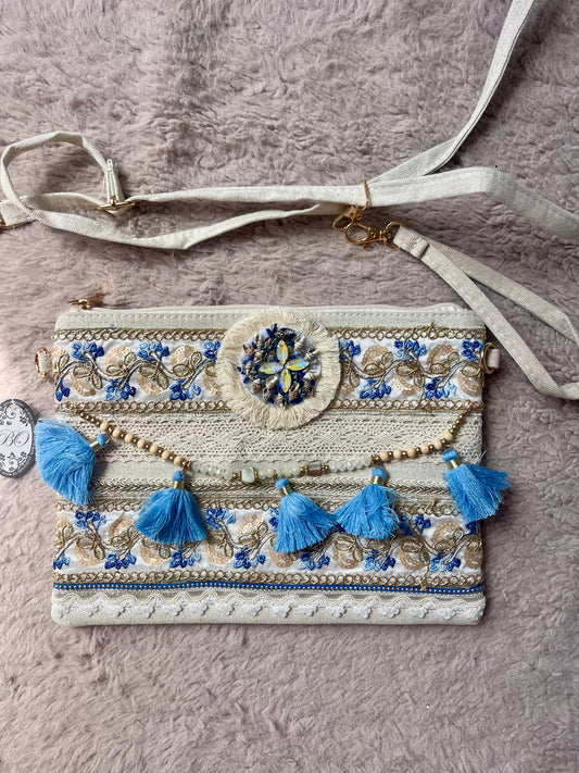 Pochette bohème - SANTORINI