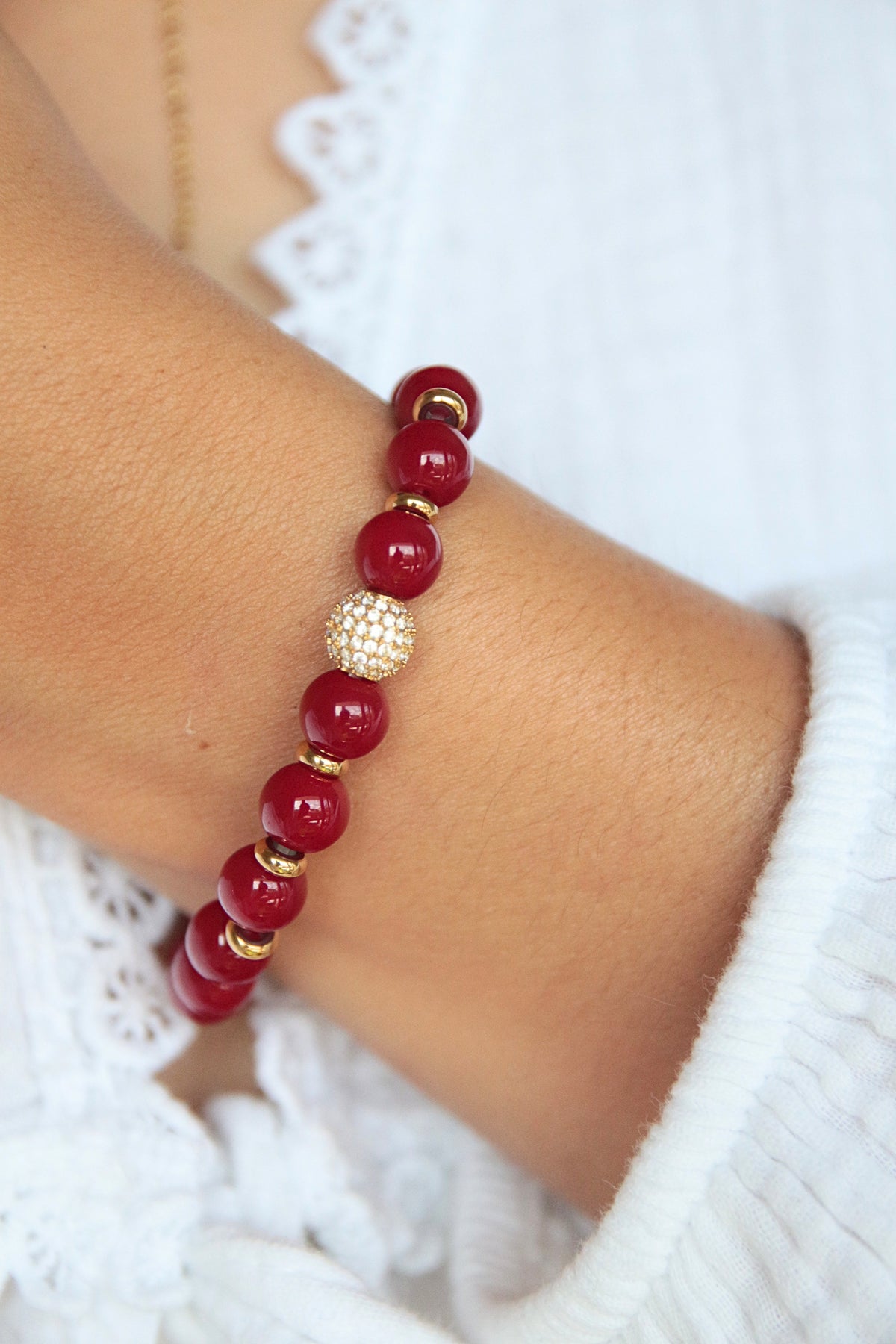 Bracelet pierres naturelles -  GRENAT