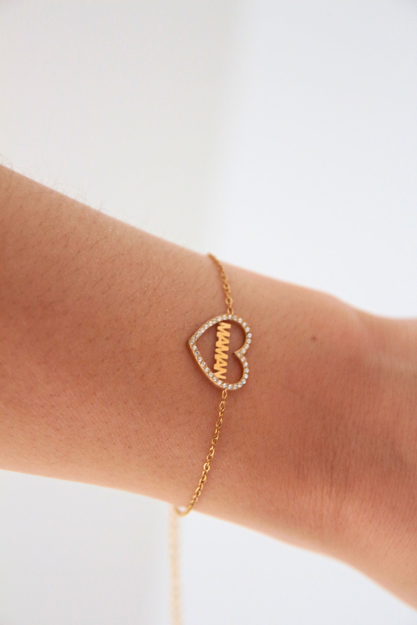 Bracelet maman coeur