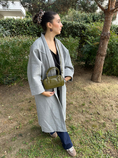 Sac bowling vert olive - OLIVIA