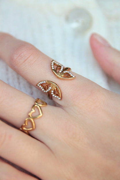 Bague papillon ouverte - MAYNA