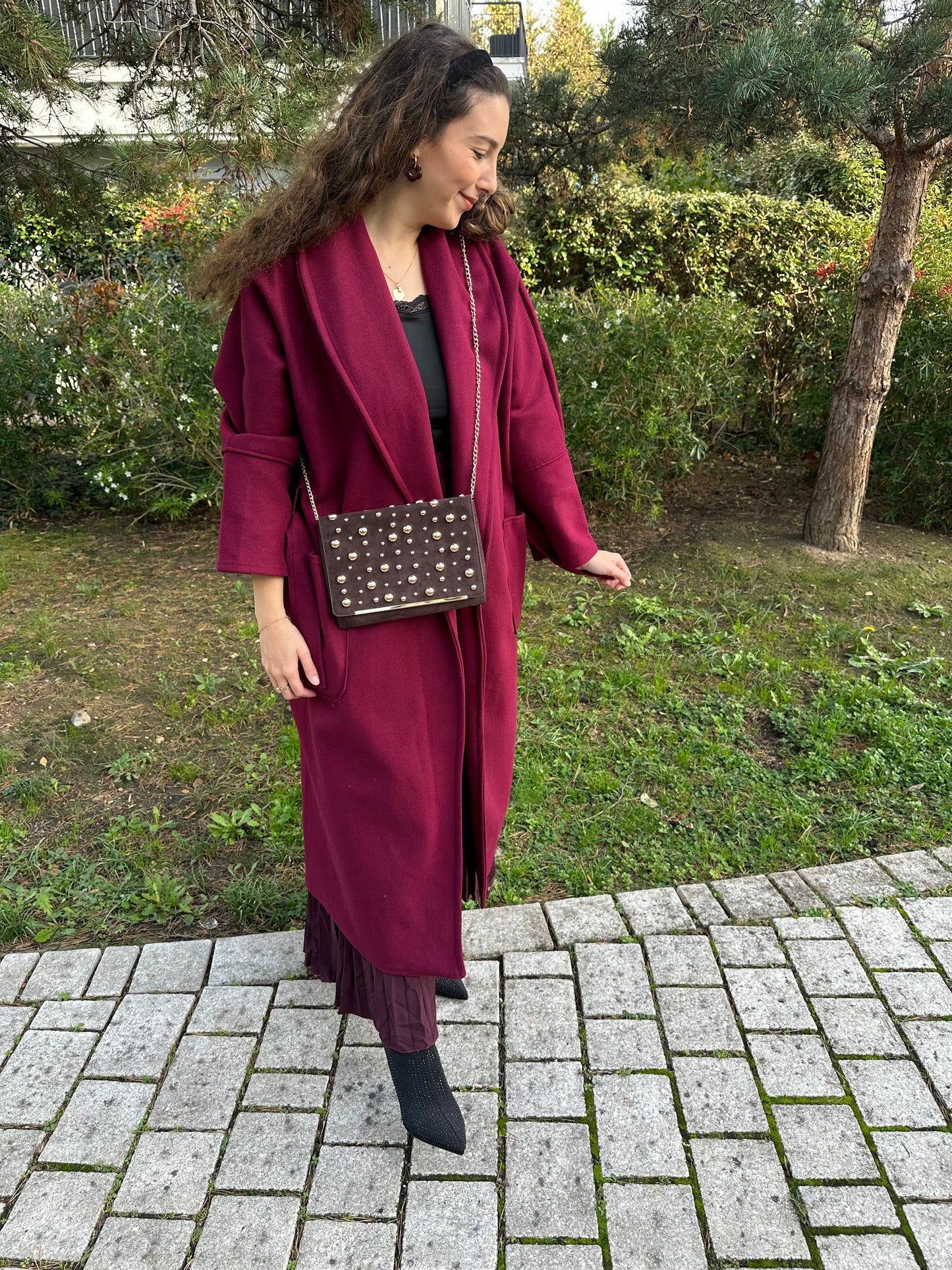 Pochette soirée - CHOCOLAT