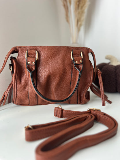Sac bandoulière camel - NAYA