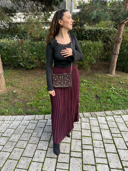 Pochette soirée - CHOCOLAT