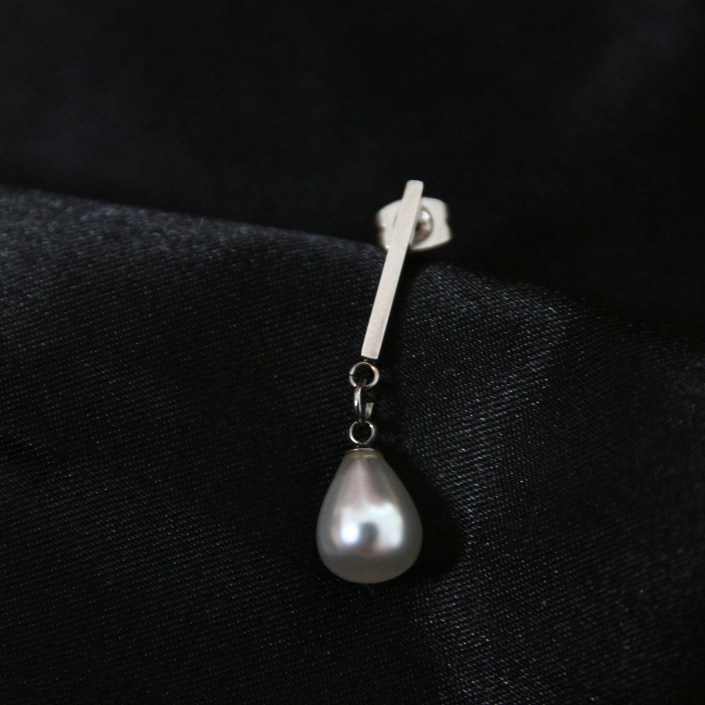 Boucle d'oreille perle homme - JAKE