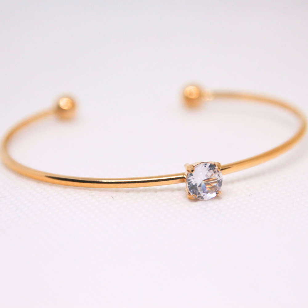 Bracelet jonc strass - PAULA