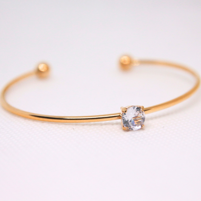 Bracelet jonc strass - PAULA