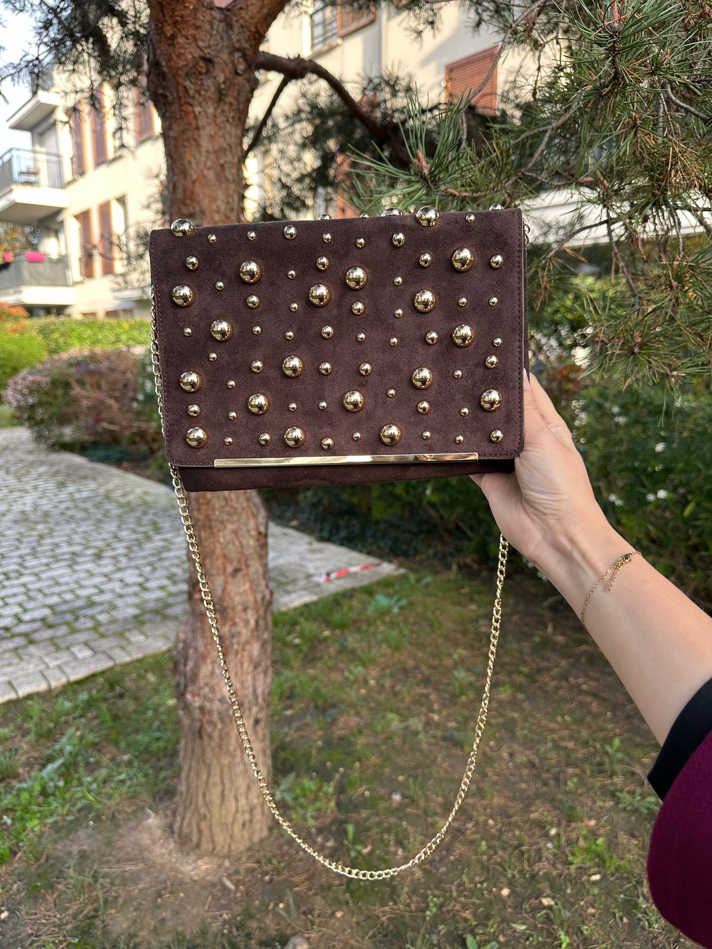 Pochette soirée - CHOCOLAT