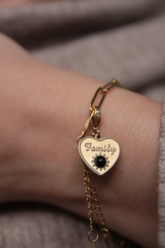Charm coeur - FAMILY