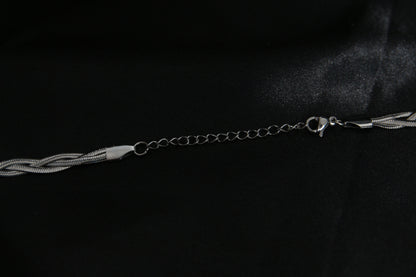 Collier homme tressé - TRAVY