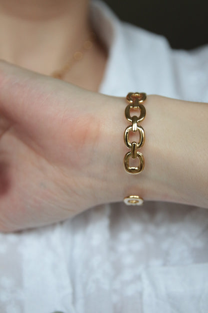 Bracelet jonc chaîne - ORA
