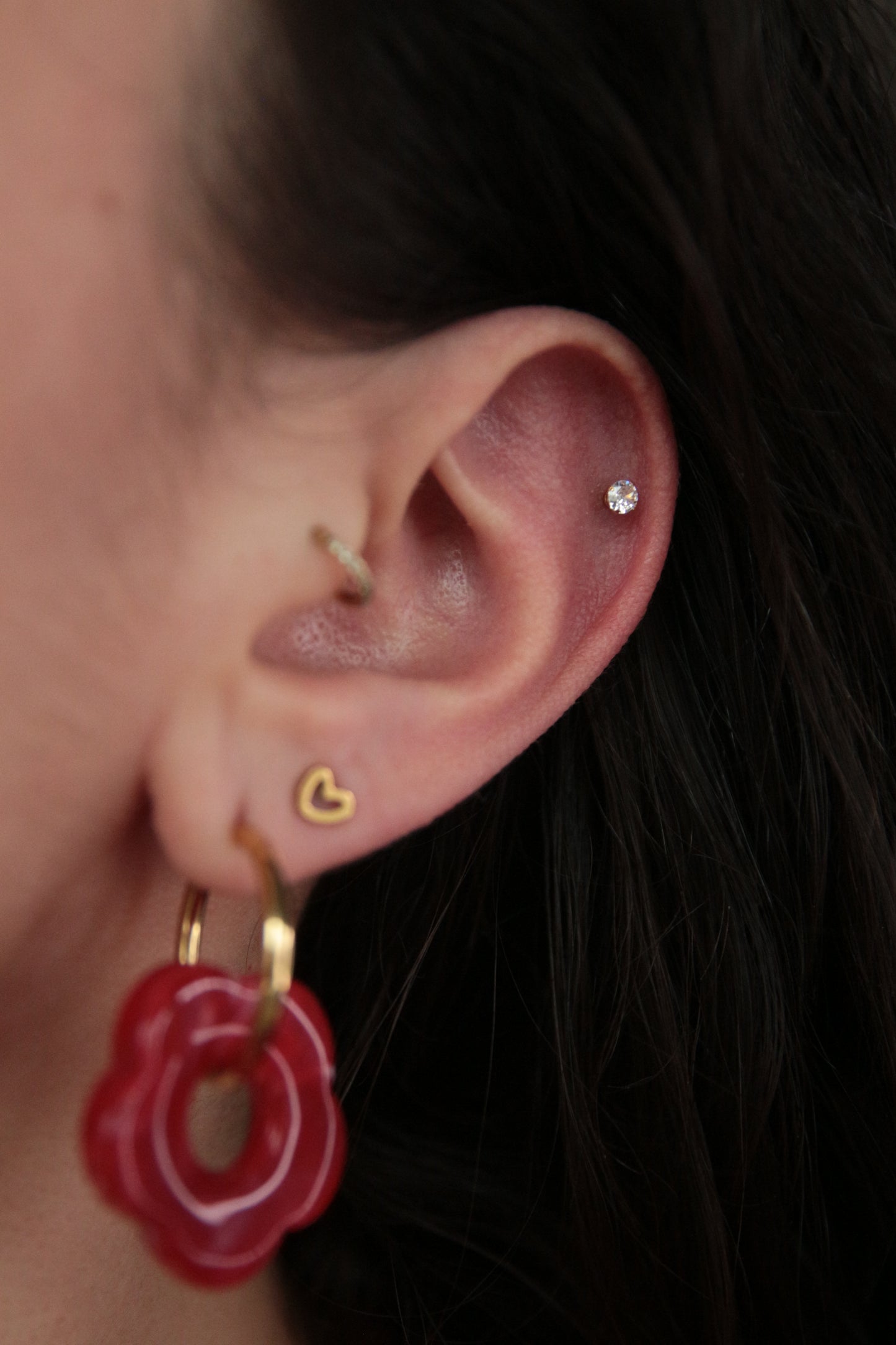 Piercing strass