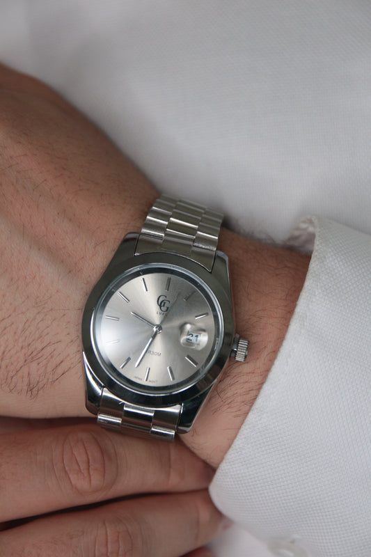 Montre grise homme - JOHN