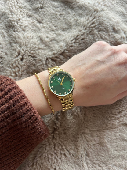 Montre verte femme - ARIA