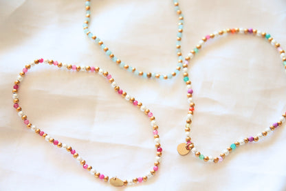 Bracelets perles colorés trio - BAÏA