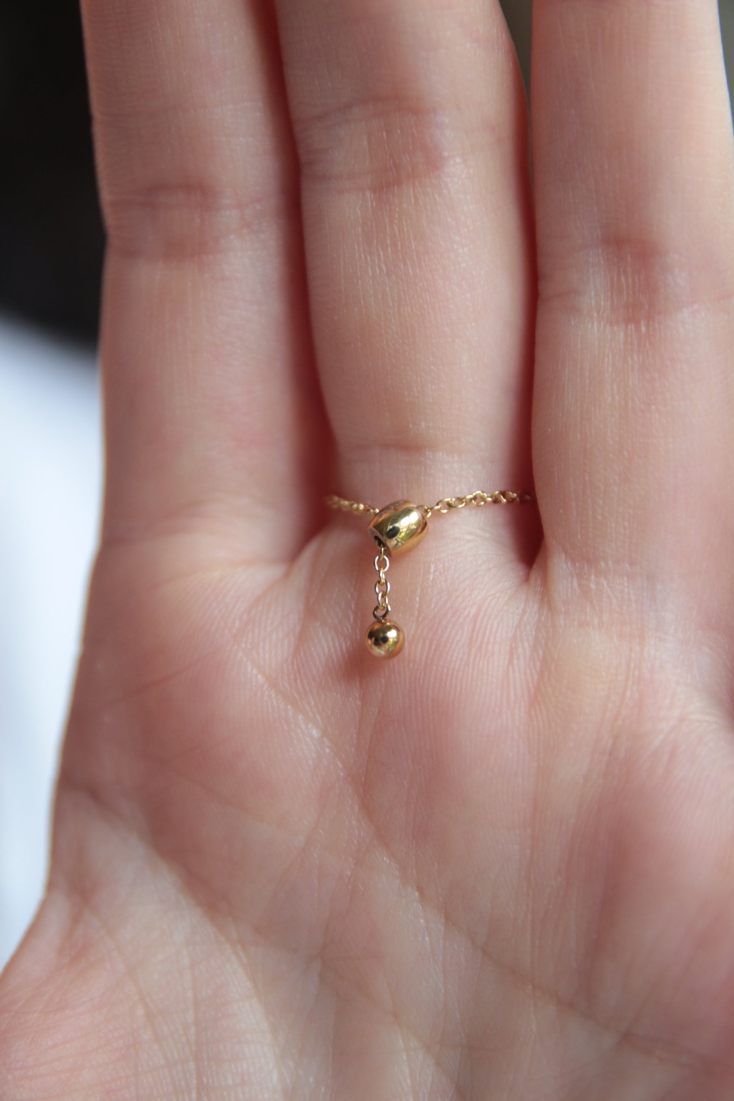 Bague chaîne - RECTANGLE