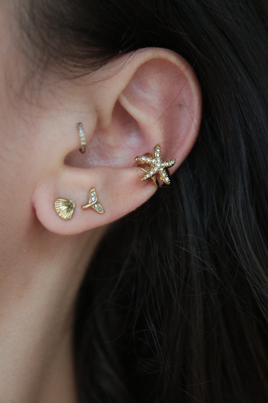 Composition avec faux piercing