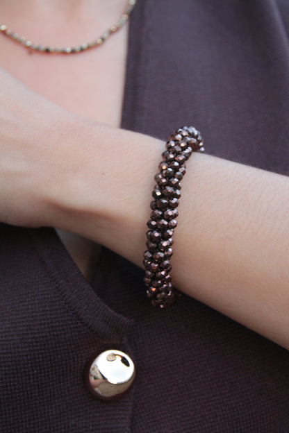 Bracelet marron irisé - CHOKY