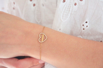 Bracelet maman coeur