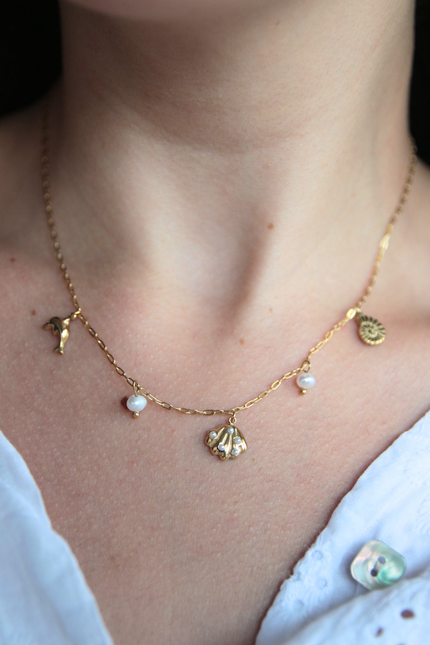 Collier breloques été - VAHINA
