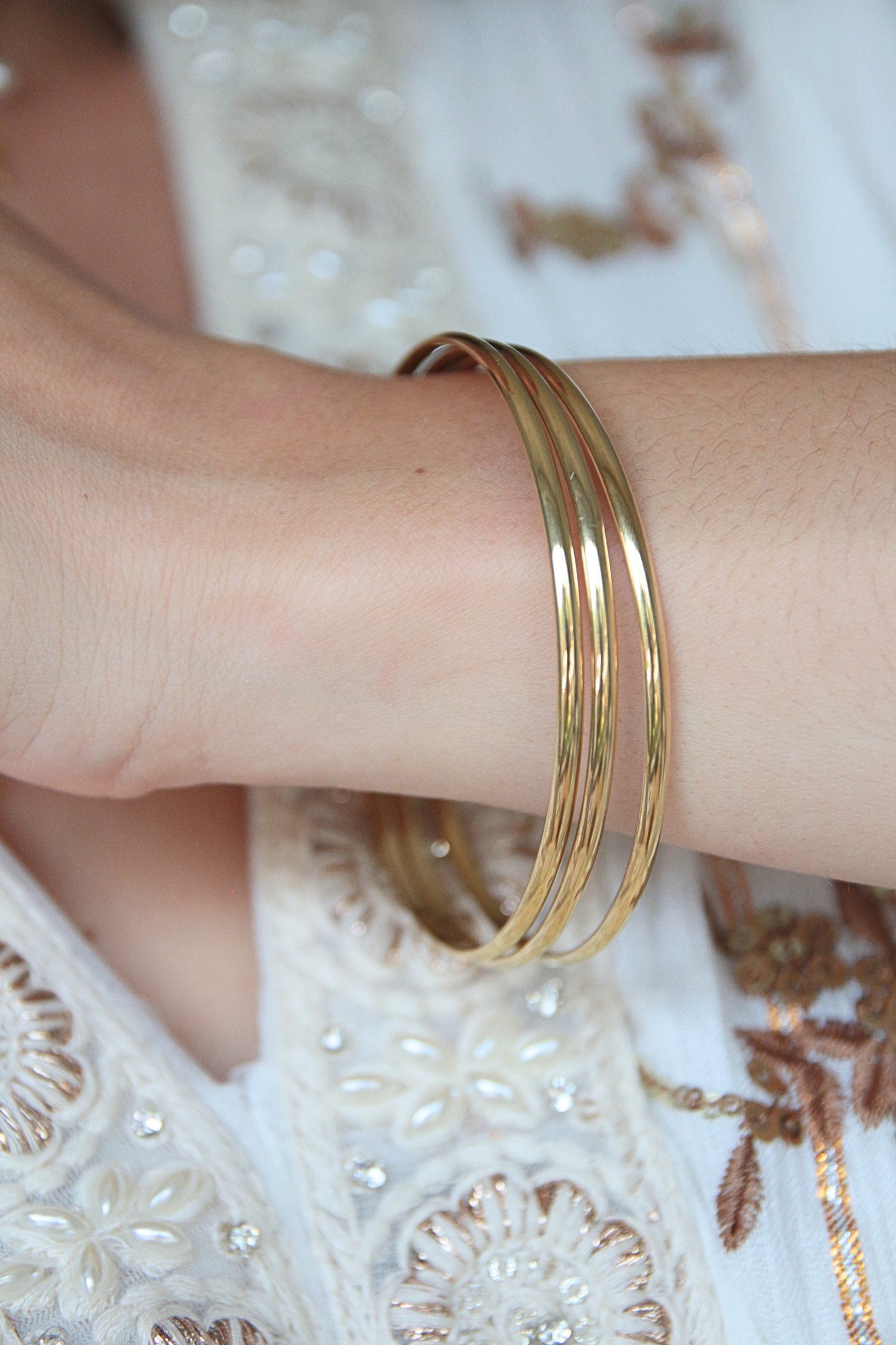 Bracelets joncs 3 pièces  - RAYA