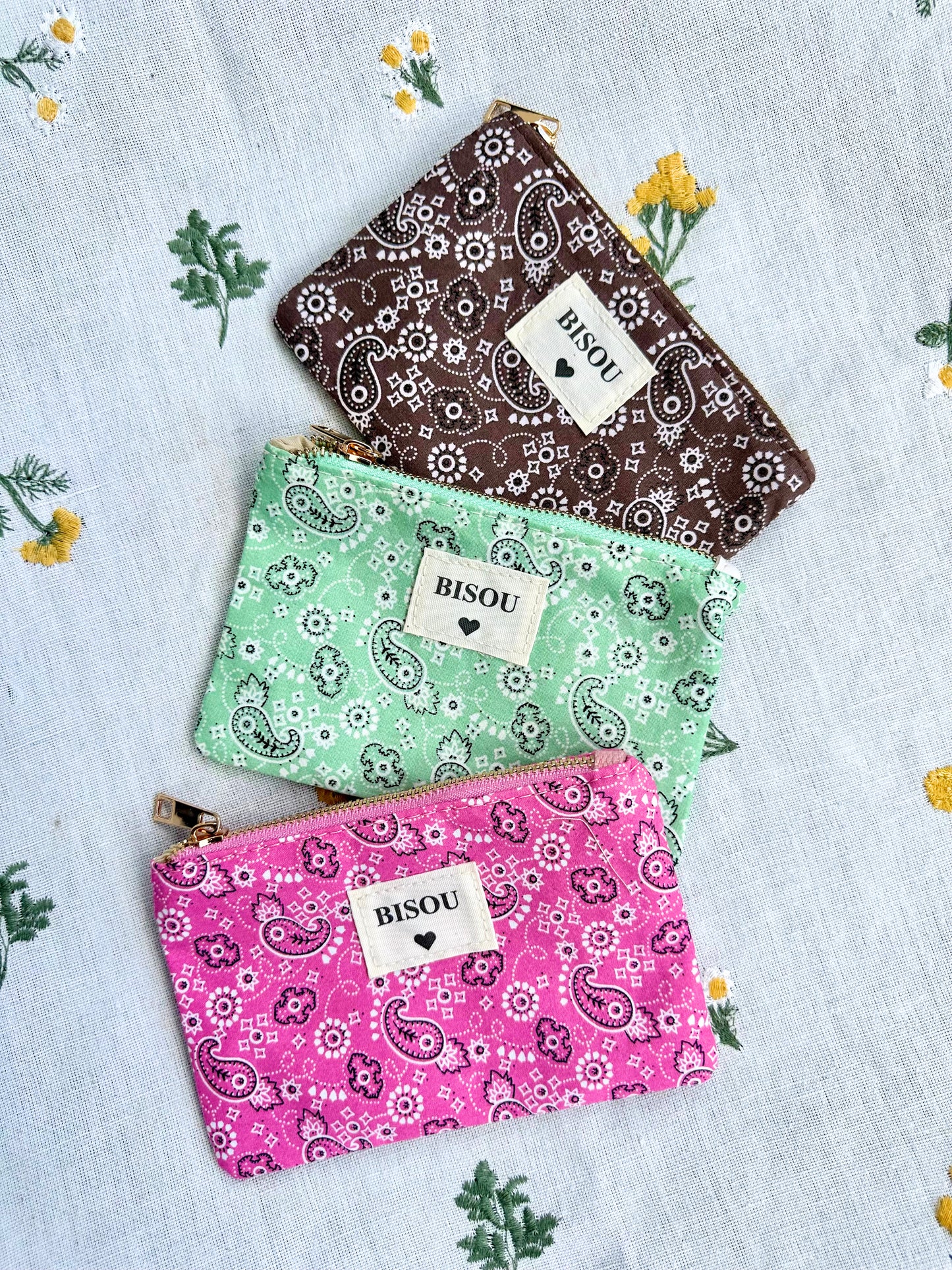 Pochette bandana - BISOU