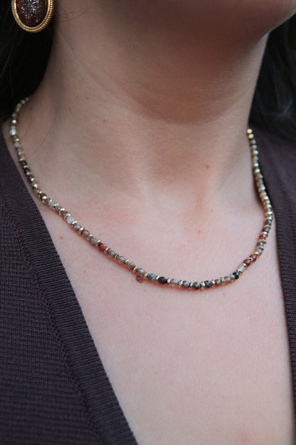 Collier pierres naturelles - AGATE